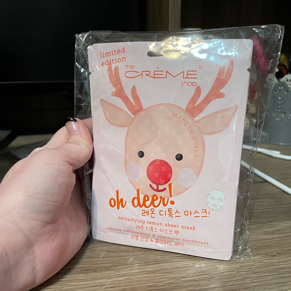 Creme Shop Oh Deer limited edition 3pk face mask